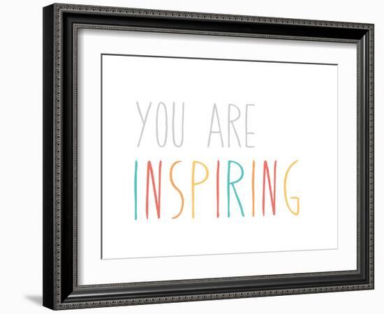 Inspiring-Lila Fe-Framed Art Print