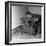 Installing a Damp Proof Course in a House in Goldthorpe, South Yorkshire, 1957-Michael Walters-Framed Photographic Print