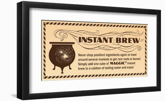 Instant Brew-null-Framed Art Print