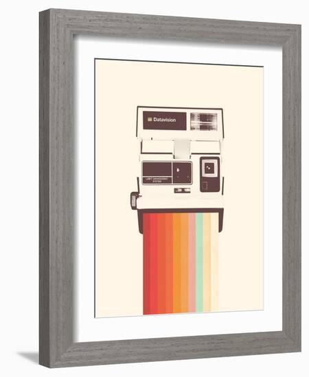 Instant Camera Rainbow-Florent Bodart-Framed Giclee Print