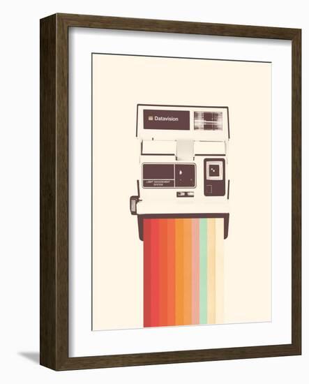 Instant Camera Rainbow-Florent Bodart-Framed Giclee Print