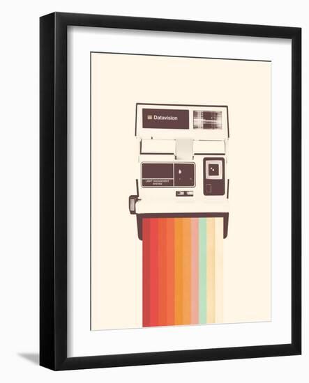 Instant Camera Rainbow-Florent Bodart-Framed Giclee Print