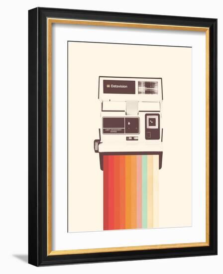Instant Camera Rainbow-Florent Bodart-Framed Giclee Print