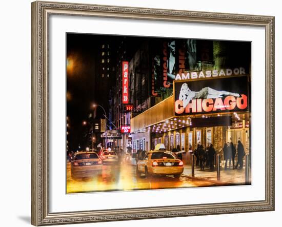 Instants of NY Series - Chicago the Musical-Philippe Hugonnard-Framed Photographic Print