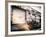 Instants of NY Series - Motorcycle Garage in Brooklyn - Manhattan - New York - United States - USA-Philippe Hugonnard-Framed Photographic Print