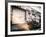Instants of NY Series - Motorcycle Garage in Brooklyn - Manhattan - New York - United States - USA-Philippe Hugonnard-Framed Photographic Print