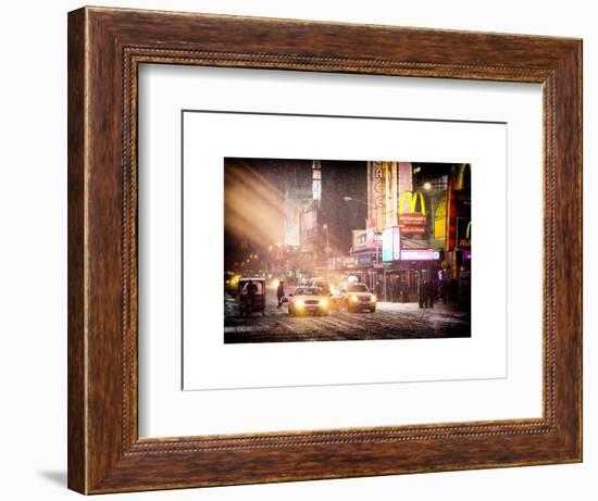 Instants of NY Series - NYC Urban Scene-Philippe Hugonnard-Framed Premium Giclee Print