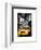 Instants of NY Series - NYC Yellow Taxis / Cabs in Times Square by Night - Manhattan - New York-Philippe Hugonnard-Framed Premium Giclee Print