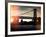 Instants of NY Series - The Williamsburg Bridge at Nightfall - Lower East Side of Manhattan-Philippe Hugonnard-Framed Photographic Print