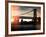 Instants of NY Series - The Williamsburg Bridge at Nightfall - Lower East Side of Manhattan-Philippe Hugonnard-Framed Photographic Print