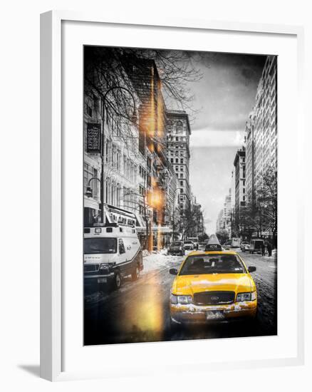 Instants of NY Series - Urban Street View-Philippe Hugonnard-Framed Photographic Print