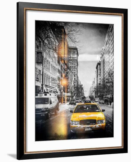 Instants of NY Series - Urban Street View-Philippe Hugonnard-Framed Photographic Print