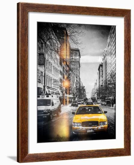 Instants of NY Series - Urban Street View-Philippe Hugonnard-Framed Photographic Print