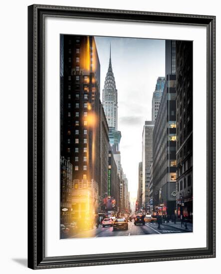 Instants of NY Series - Urban Street View-Philippe Hugonnard-Framed Photographic Print