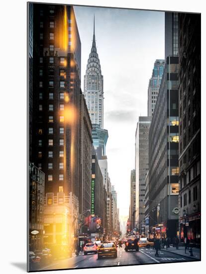 Instants of NY Series - Urban Street View-Philippe Hugonnard-Mounted Photographic Print