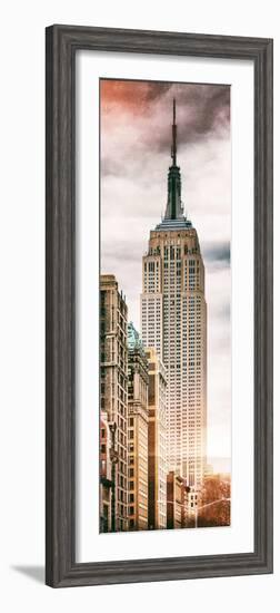 Instants of NY Series - Vertical Panoramic-Philippe Hugonnard-Framed Premium Photographic Print