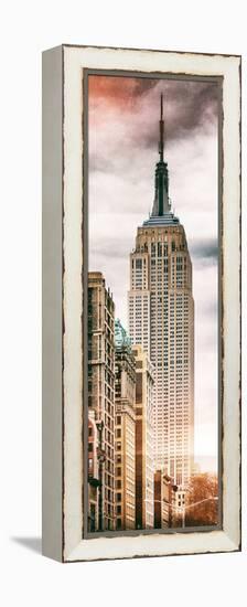 Instants of NY Series - Vertical Panoramic-Philippe Hugonnard-Framed Premier Image Canvas