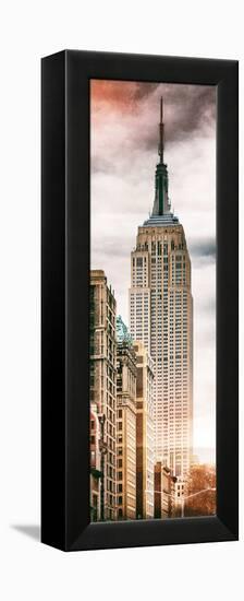 Instants of NY Series - Vertical Panoramic-Philippe Hugonnard-Framed Premier Image Canvas