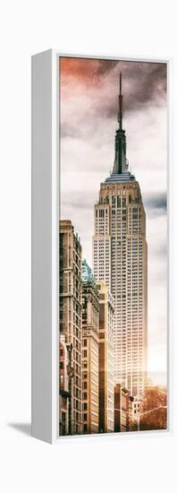 Instants of NY Series - Vertical Panoramic-Philippe Hugonnard-Framed Premier Image Canvas