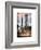 Instants of NY Series - View of Brooklyn Bridge with the One World Trade Center-Philippe Hugonnard-Framed Art Print