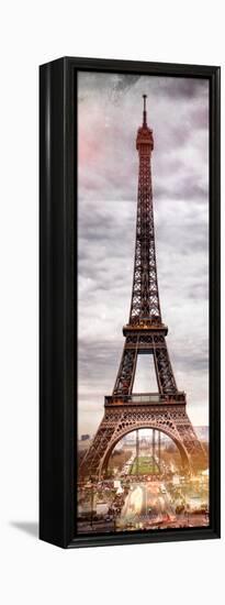 Instants of Paris Series - Eiffel Tower, Paris, France-Philippe Hugonnard-Framed Premier Image Canvas