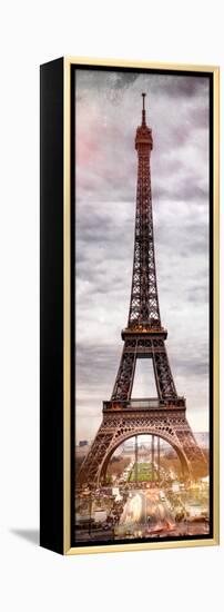 Instants of Paris Series - Eiffel Tower, Paris, France-Philippe Hugonnard-Framed Premier Image Canvas