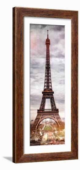 Instants of Paris Series - Eiffel Tower, Paris, France-Philippe Hugonnard-Framed Photographic Print