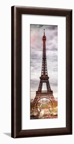 Instants of Paris Series - Eiffel Tower, Paris, France-Philippe Hugonnard-Framed Photographic Print
