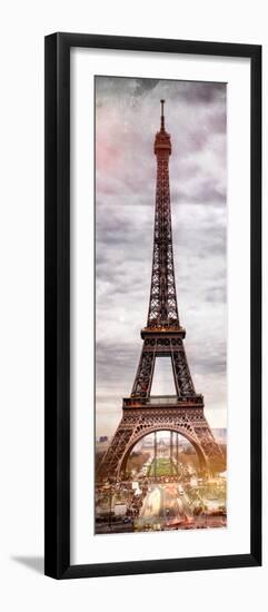 Instants of Paris Series - Eiffel Tower, Paris, France-Philippe Hugonnard-Framed Photographic Print