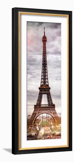 Instants of Paris Series - Eiffel Tower, Paris, France-Philippe Hugonnard-Framed Photographic Print