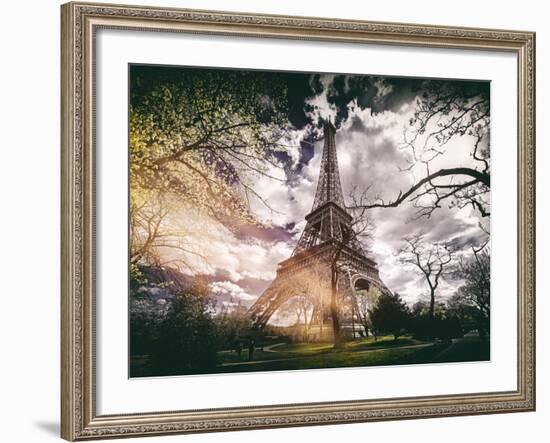 Instants of Series - Eiffel Tower - Paris, France-Philippe Hugonnard-Framed Photographic Print