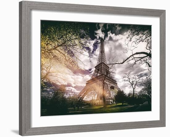 Instants of Series - Eiffel Tower - Paris, France-Philippe Hugonnard-Framed Photographic Print