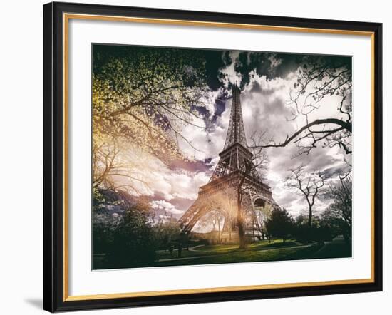 Instants of Series - Eiffel Tower - Paris, France-Philippe Hugonnard-Framed Photographic Print