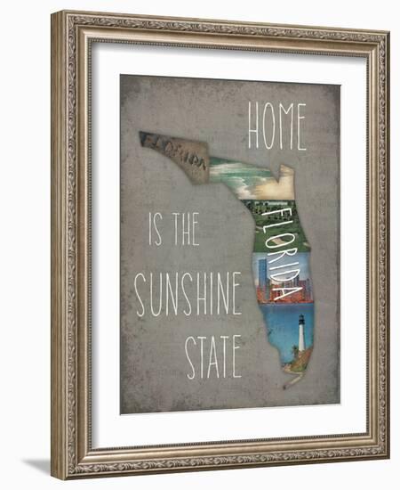 InstaState IV Dark-Jess Aiken-Framed Art Print