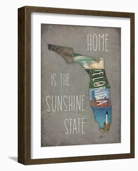 InstaState IV Dark-Jess Aiken-Framed Art Print