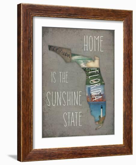 InstaState IV Dark-Jess Aiken-Framed Art Print