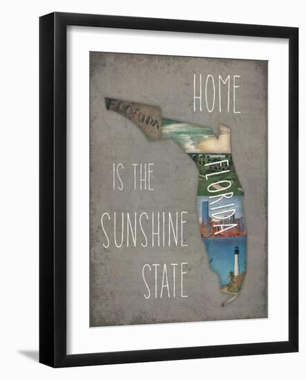 InstaState IV Dark-Jess Aiken-Framed Art Print