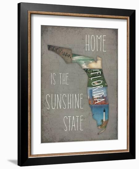 InstaState IV Dark-Jess Aiken-Framed Art Print