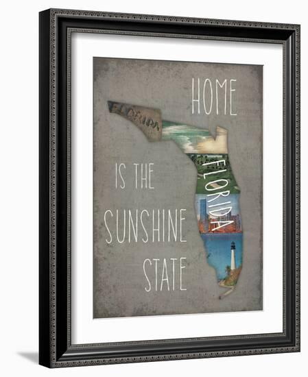 InstaState IV Dark-Jess Aiken-Framed Art Print