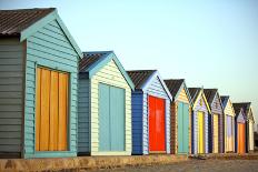 Beach Huts-instinia-Photographic Print