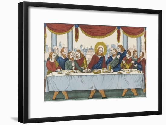 Institution de la Cène-null-Framed Giclee Print