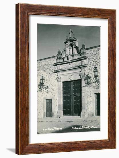 Instituto Allende, San Miguel, Mexico-null-Framed Art Print