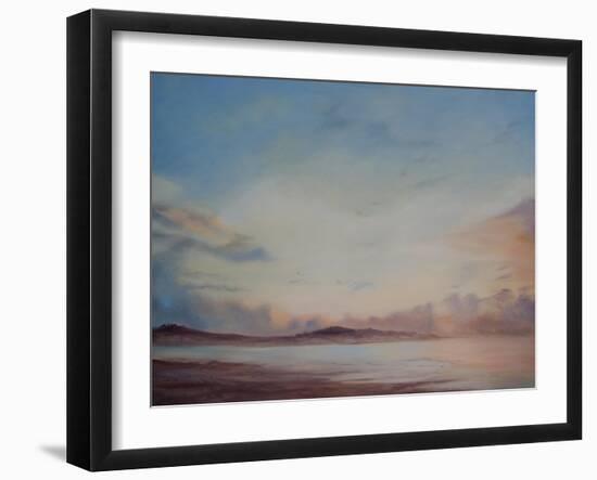 Instow Beach, Separation of the tide, 2014-Antonia Myatt-Framed Giclee Print