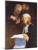Instructing the Lawyer-Walter Jenks Morgan-Mounted Giclee Print