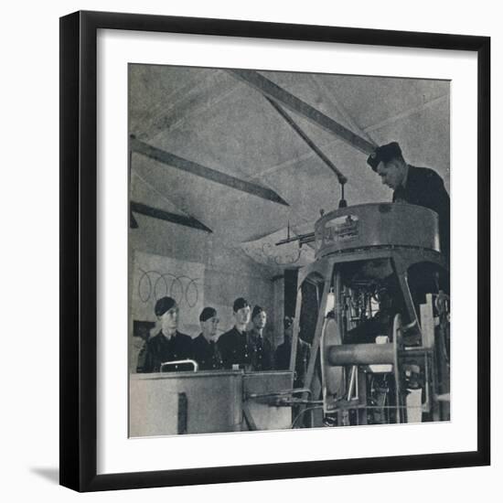 'Instruction for air gunners', 1941-Cecil Beaton-Framed Photographic Print