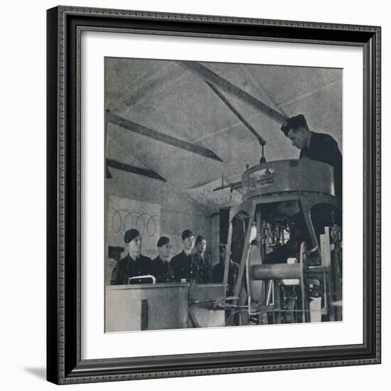 'Instruction for air gunners', 1941-Cecil Beaton-Framed Photographic Print