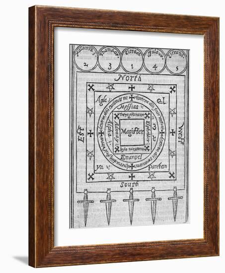 Instructions for Capturing a Spirit-Middle Temple Library-Framed Photographic Print