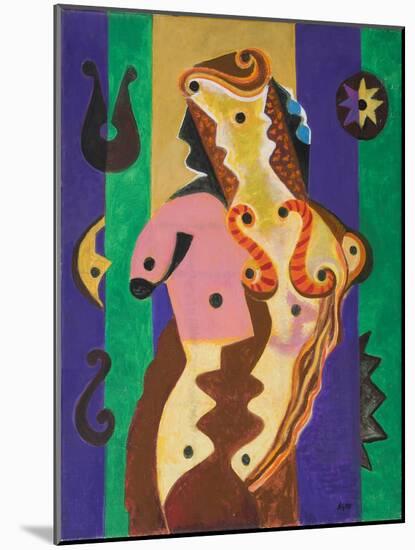 Instrumental Nude, 1981-Eileen Agar-Mounted Giclee Print