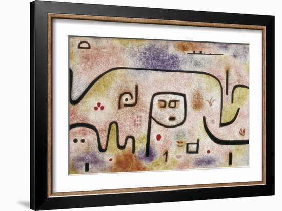 Insula Dulcamara-Paul Klee-Framed Art Print