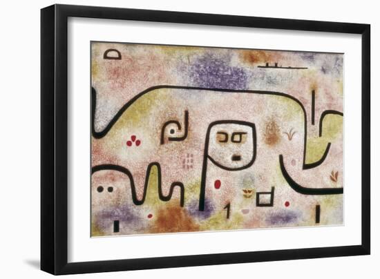 Insula Dulcamara-Paul Klee-Framed Art Print